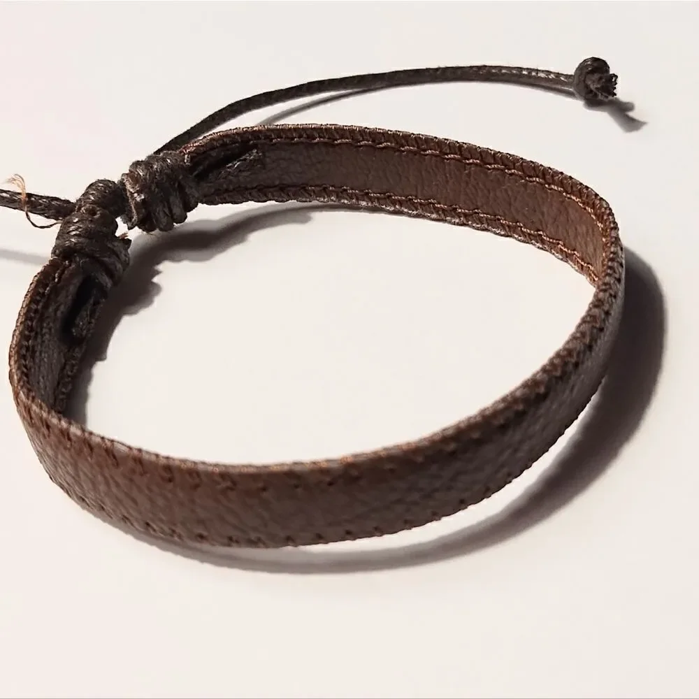 Men's bracelet brown new d32‎